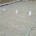 Fully Backfilled Leaching Area With Detection Tape