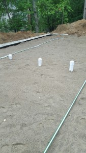 Fully Backfilled Leaching Area With Detection Tape