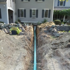 Connection Made To Town Sewer